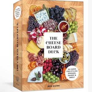 NEW! CHEESE BOARD DECK by Meg Quinn Cards Gift Entertaining Wine Parties NWOT